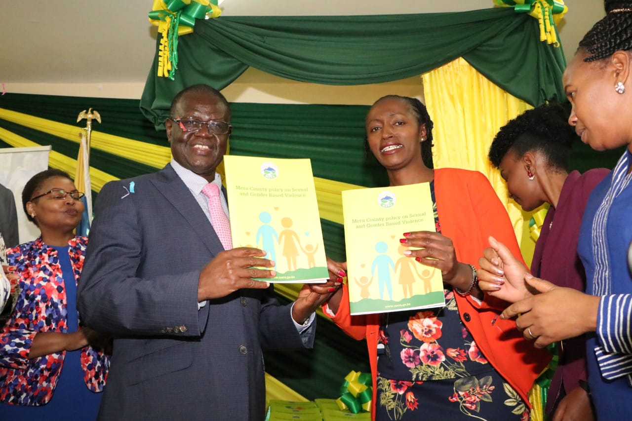 WE SHALL WALK THE TALK ON FIGHT AGAINST SEXUAL AND GENDER BASED VIOLENCE, PLEDGES GOVERNOR KIRAITU.